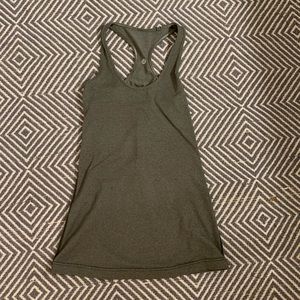 grey lululemon tank top